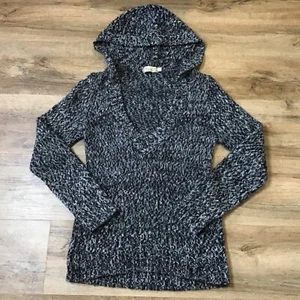 VTG Sweater Size XS Hoodie American Rag Y2K Pull Over Soft Yarn Gray - Picture 1 of 9