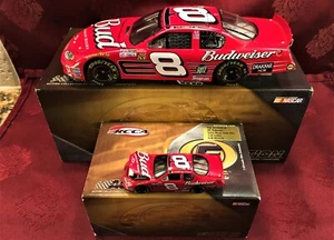 DALE EARNHARDT JR #8 Budweiser 2003 1/24 Elite & 1/64 Elite Car Diecast SET - Picture 1 of 12