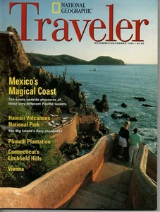 National Geographic Traveler Magazine Nov/Dec 1994 Mexico Vienna Hawaii Volcano - Picture 1 of 4