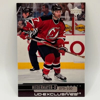1999-00 Upper Deck Exclusives Scott Niedermayer #249 /100 - Image 1 of 2