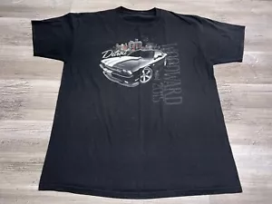 Dodge Challenger All American Classic T-Shirt Detroit Skyline Woodward 2015 Sz L - Picture 1 of 6