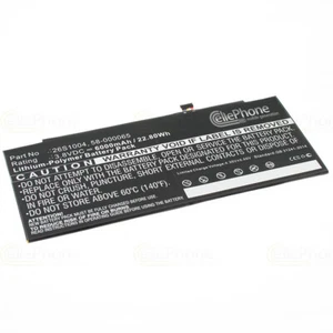 Akku Li-Poly für Amazon Kindle Fire HDX 8.9 GU045RW 26S1004 58-000065 - 6000mAh - Bild 1 von 1