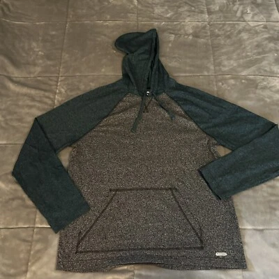 Sudadera con Capucha Hawk Pullover Verde Negra Camisa Talla XL Marca Tony Hawk Foto 1 de 4