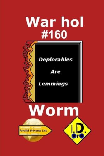 Warhol Worm 160 (nederlandse editie) by I.D. Oro Paperback Book