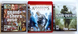 3 MIGLIORI GIOCHI SONY PLAYSTATION 3 ASSASSINS CREED /CALL OF DUTY / GRAND THEFT AUTO - Foto 1 di 2