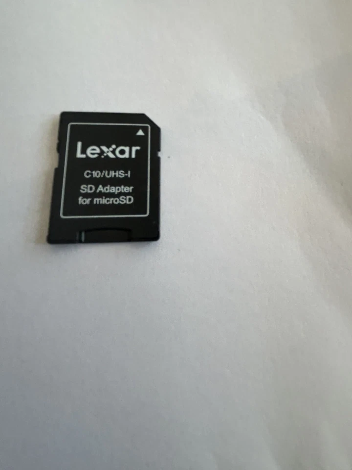 LEXAR MICRO SD Card Adapter CH10/UHS-1 MEMORY CARD ADAPTOR CONVERTER - Image 1 of 2