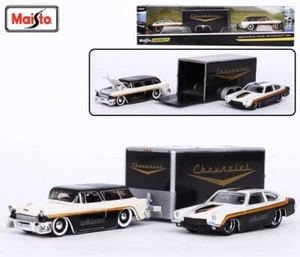 TG Maisto 1:64 1955 Noman Trailer 1971 Vega Haulers Model Diecast Metal Car New - Picture 1 of 5