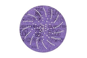 3M 775L 6" Sanding Disc 10pc Cubitron II Hookit Multi-Hole 3 Mil Film Backing - Picture 1 of 2