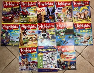 Highlights Magazine 2018: Welcome - December (12 Issues) + Hidden Pictures - Foto 1 di 9