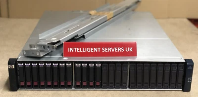 HP MSA 2040 10GBit iSCSI 16GB FC 8.4TB 6x 600GB 15K & 6x 800GB SSD 12G SAS SAN - Image 1 of 2