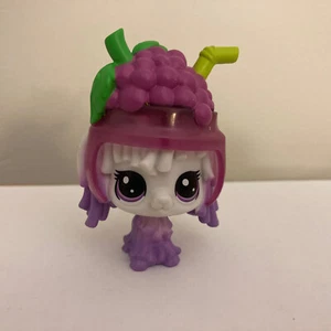 🌟Littlest Pet Shop 4-172 Purple White Komondor Mop Dog Cooler Crew Grape Thirst - Picture 1 of 4