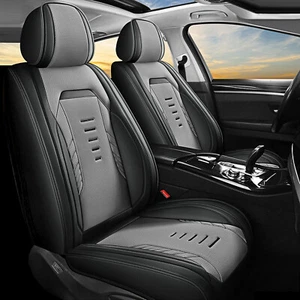 Car 5 Seat Covers PU Leather Cushion Full Set Protector Pad for 2021-2024 Kia K5 - Picture 1 of 8