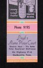 1940s Lloyd's Alamo Plaza Court Beautyrest Phone 9195 Highway 41A Shelbyville TN