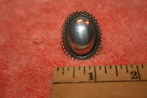 Vintage Unmarked Sterling Tested Adjustable Ring 4 to 6  - Bild 1 von 6