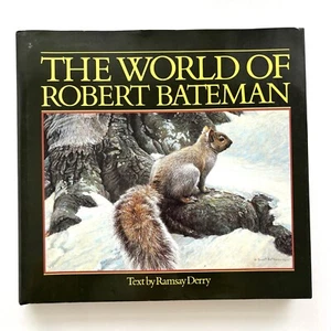 The World of Robert Bateman Book Vintage 1985 Hardcover Wildlife Photographs - Picture 1 of 5