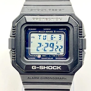 CASIO G-SHOCK GW-5500-1JF Orologio Radiocontrollato Solare Resistente Quadrato Uomo Giappone - Foto 1 di 10