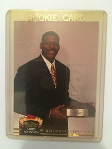 1992-93 Stadium Club Member Choice #192 Larry Johnson Card quasi nuova o migliore - Foto 1 di 2