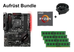 Bundle MSI X470 Gaming Pro + AMD RYZEN 3 5 7 CPU + 8GB bis 32GB RAM wählbar - Afbeelding 1 van 14