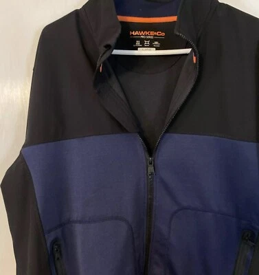 HAWKE & CO Pro Series Soft Shell Zippered JACKET SIZE XLARGE  - Image 1 of 3