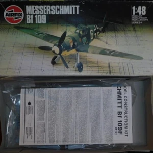 AVION DE COMBAT WWII MESSERSCHMITT Bf 109G-2 . MAQUETTE AIRFIX 1/48 réf 04101 - Picture 1 of 12