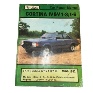Ford Cortina Mk4 1.3 1.6 Autodata Manual 1976 to 1982 L GL S Ghia Crusader - Picture 1 of 5