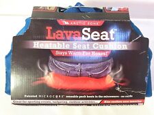 NEW Arctic Zone Lava Seat Heatable Seat Cushion "Stays Warm Up To 6 Hours" Blue