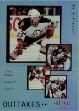 2005-06 Be A Player Outtakes #OT7 Chris Drury /499