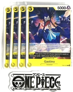 4x One Piece EB01-053 C Gastino - Inglés - Regular - TCG - Como nuevo - Imagen 1 de 1