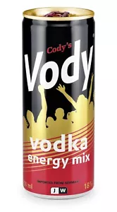 Vody Vodka Energy Drink 18% 250ml - Imagen 1 de 1