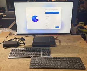 Lenovo IdeaCentre A540-24API 23.8" Touchscreen AMD Ryzen 3 3200GE 4G+4G RAM READ - Picture 1 of 17