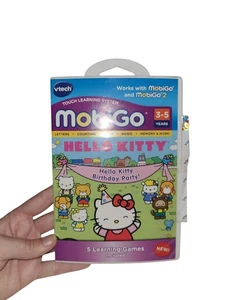 Vtech Mobigo Hello Kitty Happy Birthday Party Game Ages 3-5 Years - Picture 1 of 5