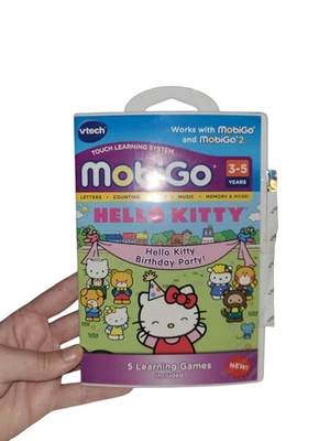 Vtech Mobigo Hello Kitty Happy Birthday Party Game Ages 3-5 Years - Image 1 of 4