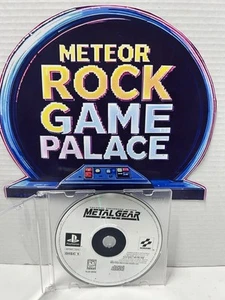 Metal Gear Solid (Sony PlayStation 1, 1999) PS1 Disc 1 Doesn’t Work Ship’s Today - Imagen 1 de 3