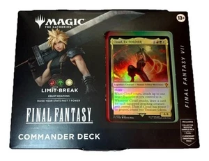Magic the Gathering Final Fantasy Commander Deck Limit Break Sigillato Spedizione ORA! - Foto 1 di 2