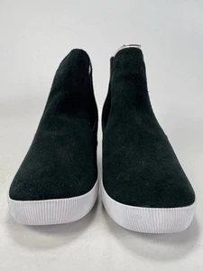 Sorel Out N About™ Slipper Keilabsatz Stiefel schwarz weiß Damengröße 7 - Bild 1 von 7