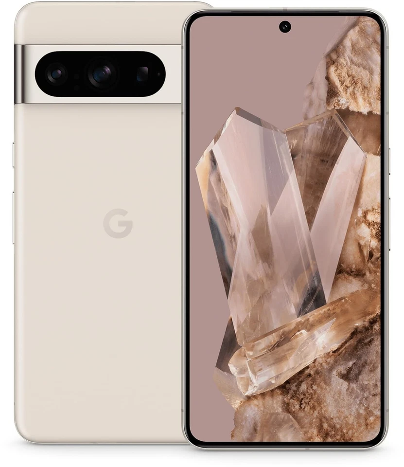 Google Pixel 8 Pro - 256GB - Porcelain (Ohne Simlock) (Dual-SIM)