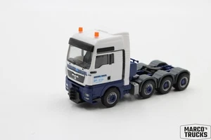 Herpa MAN TGX XXL heavy-duty tractor unit 8x4 "Breuer & Wasel" 1:87 /H23162 - Picture 1 of 1