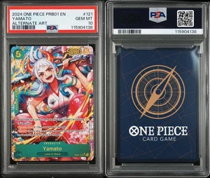 One Piece Premium Booster The Best (PRB01) - Yamato SEC Alternate Art PSA 10 - Picture 1 of 1