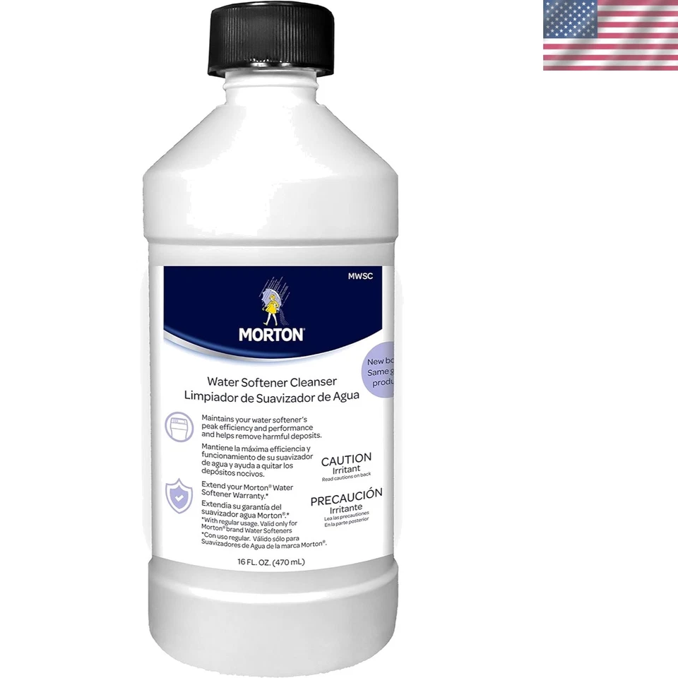 Morton MWSC Universal Water Softener Cleanser 16oz