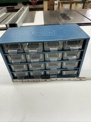 Grants Hardware & Craft Storage Cabinet 16 Drawer Organizer Made In USA - Image 1 of 4