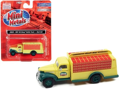 1941-1946 Chevrolet Delivery Bottle Truck Yellow Green Kool-Aid 1/87 HO Scale... - Image 1 of 2