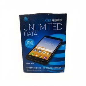 Teléfono Celular Alcatel Tetra AT&T Prepago 5" 16Gb 5MP Android - ¡Nuevo, Sellado! - Imagen 1 de 4