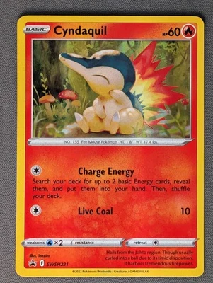 Cyndaquil SWSH221 SWSH: Sword & Shield Promo Cards Holo - Image 1 of 2
