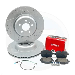 Para BMW M 240i G42 Ranurado Perforado Discos de Freno Trasero Mintex Pastillas - Imagen 1 de 8