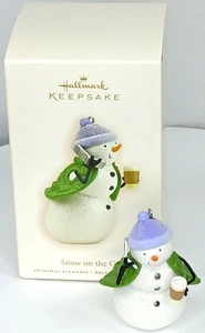 Schneemann: Schnee unterwegs Hallmark Andenken Ornament 2008 - Bild 1 von 11