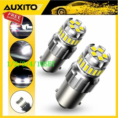 Белая яркая 1156 7506 светодиодная обратная резервная лампа Canbus без ошибок 1 ~ 10 комплект - Изображение 1 из 4