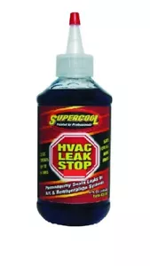SuperCool HVAC FRIDGE AC Leak Stop Blue 8oz 236ml Stops small leak in evaporator - Foto 1 di 1