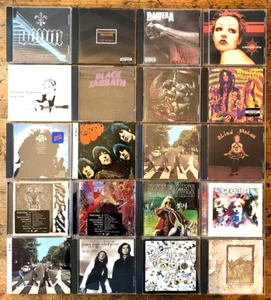 240 Rock CDs - Make Your Own Bundle - Foo Fighters, Grateful Dead, Pink Floyd - Picture 1 of 12