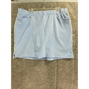 Kim Rogers pantaloncini corti perfettamente morbidi bloomers sotto pantaloncini comodi in maglia blu taglia L nuovi con etichette - Foto 1 di 10