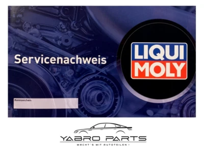 Serviceheft Liqui Moly Scheckheft Wartungsheft Inspektionsheft Werkstatt Auto - Bild 1 von 4